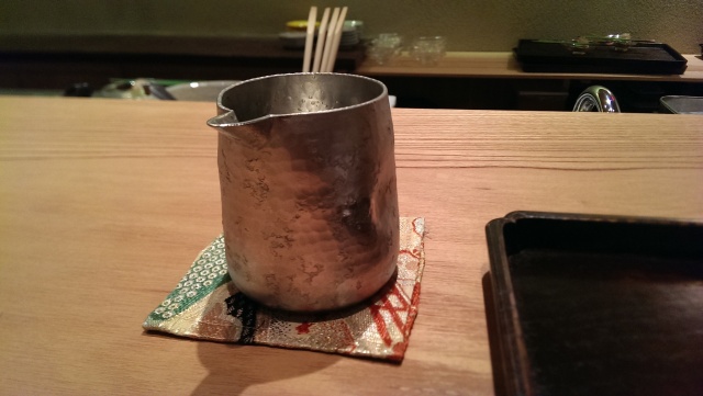 Carafe of sake.